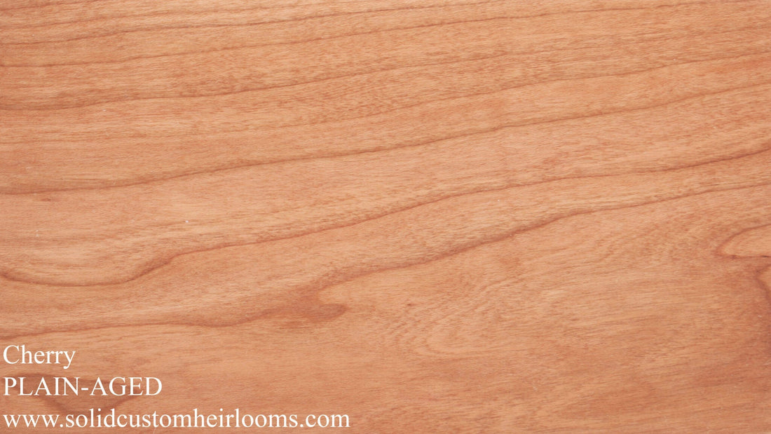 naturally aged cherry wood