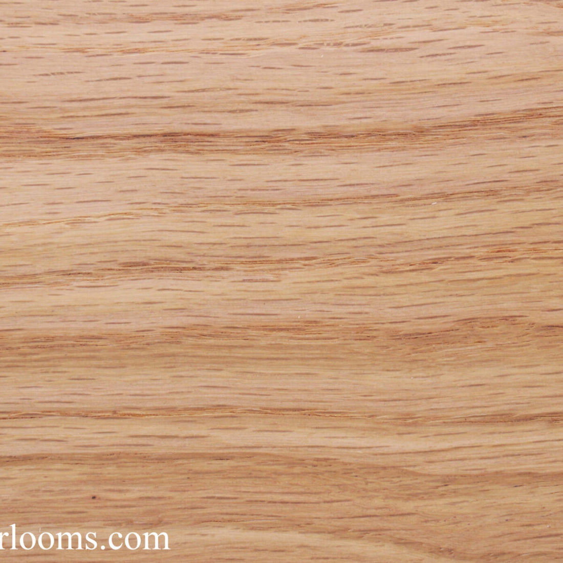 white oak with a plain finish