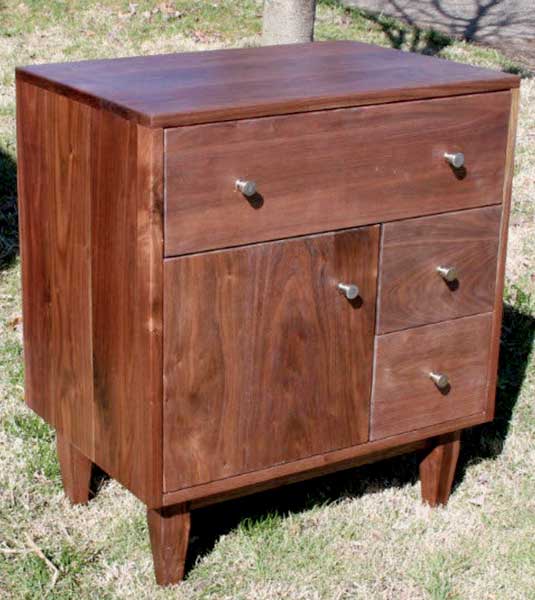 art deco nightstand