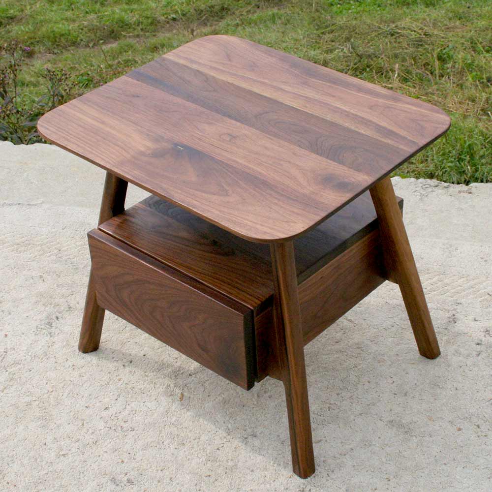 mid century modern nightstand