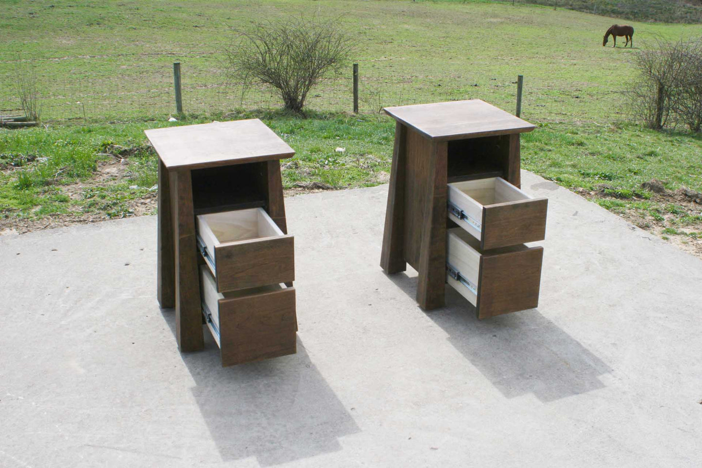 craftsman style nightstand
