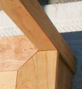 low canopy bed corners