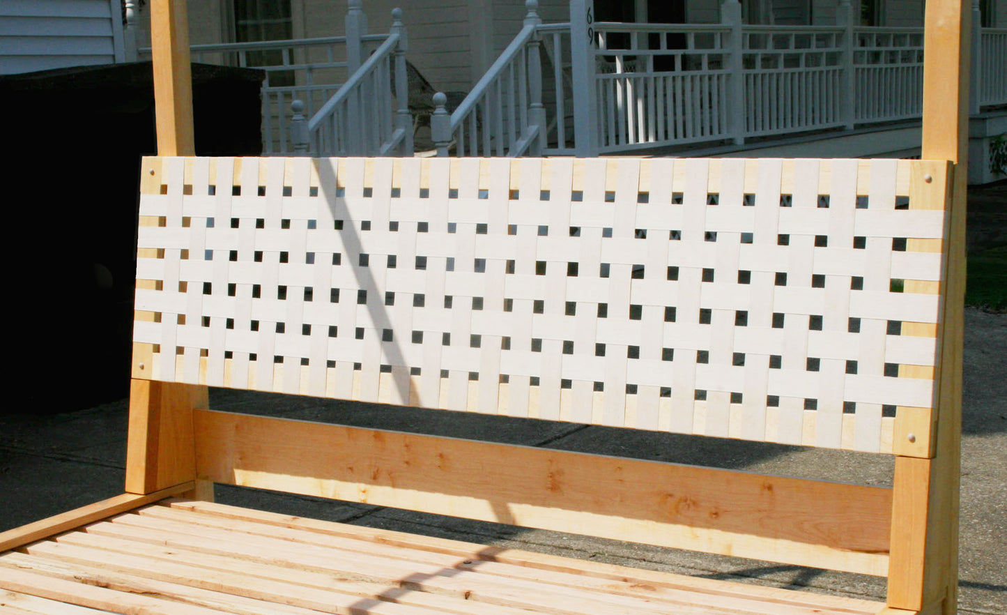 woven headboard