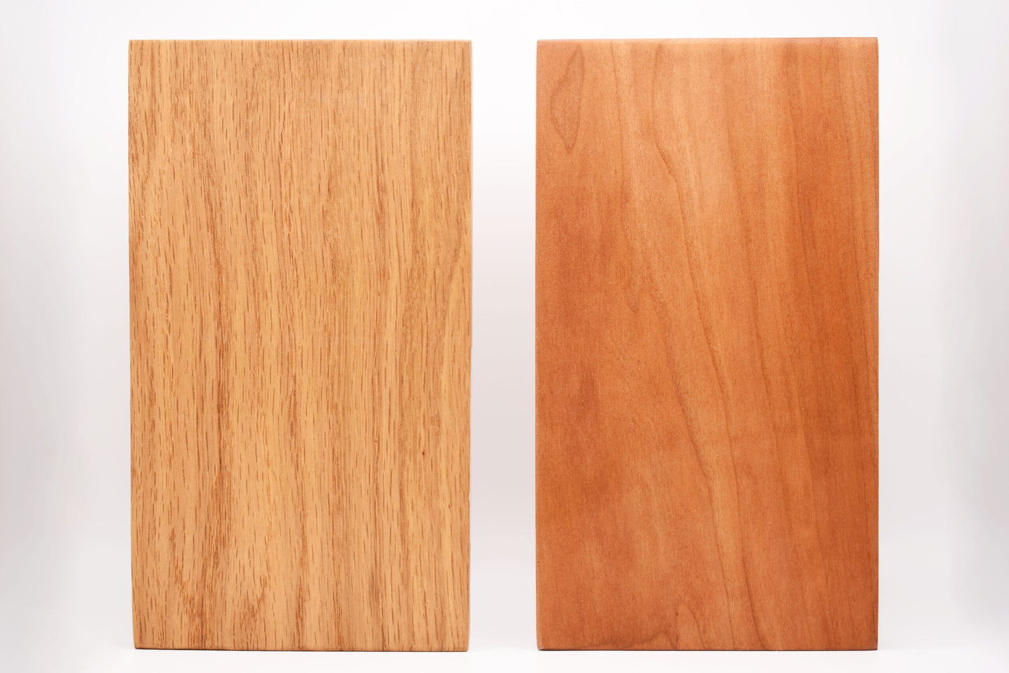natural hardwood wood samples