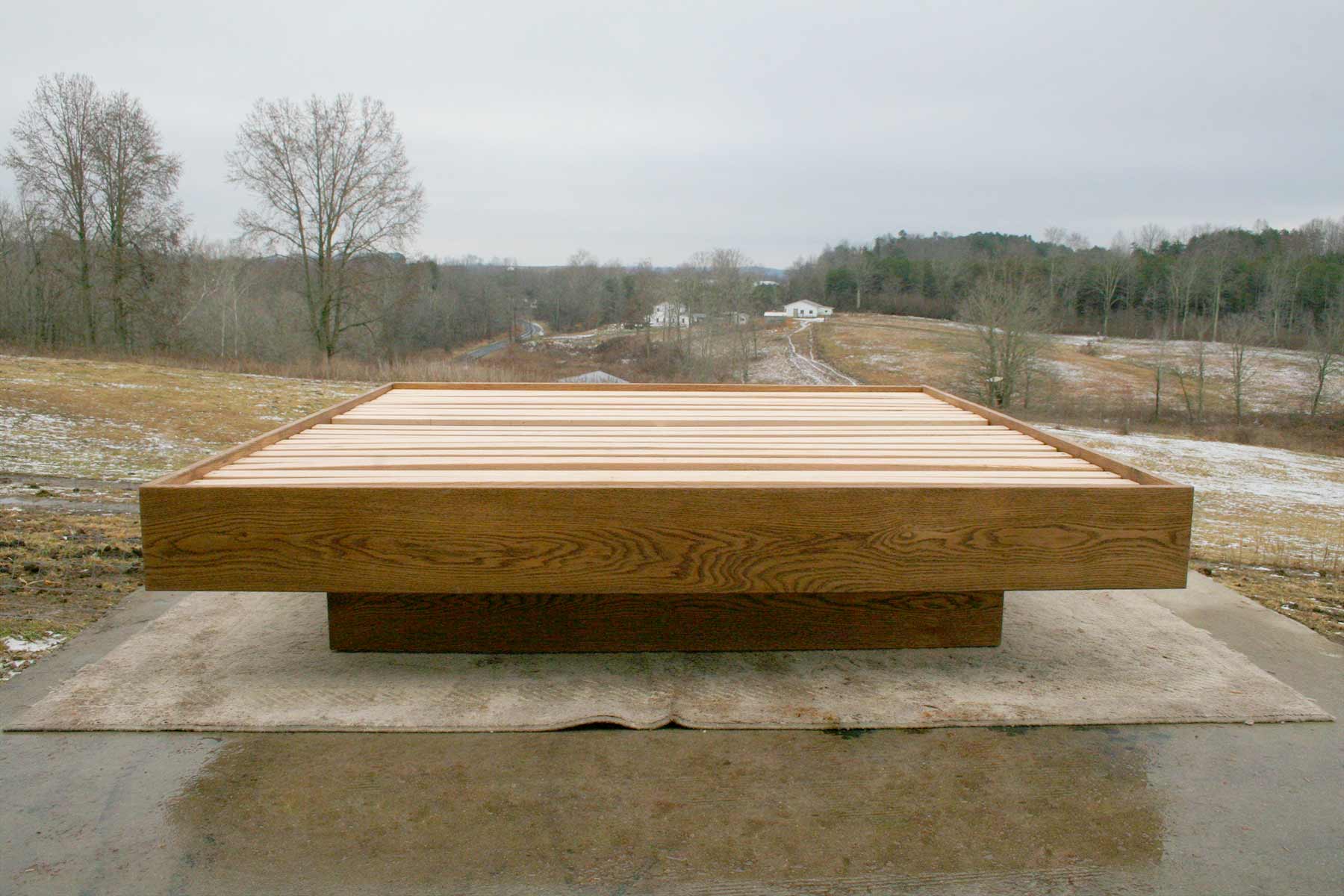 floating platform bed