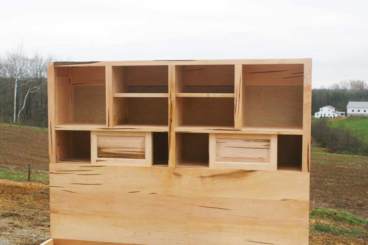 12 drawer captain's bed with storage headboard NdFnC01