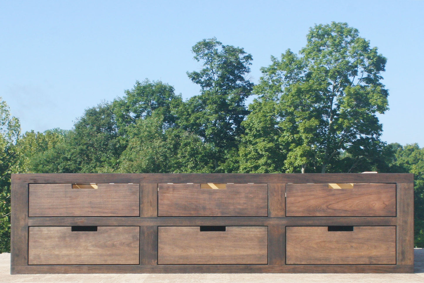 12 drawer storage bed side view