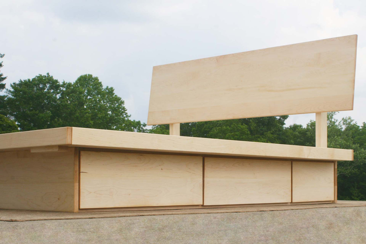 Low Platform Bed with 6 Drawers NdFvS01-6