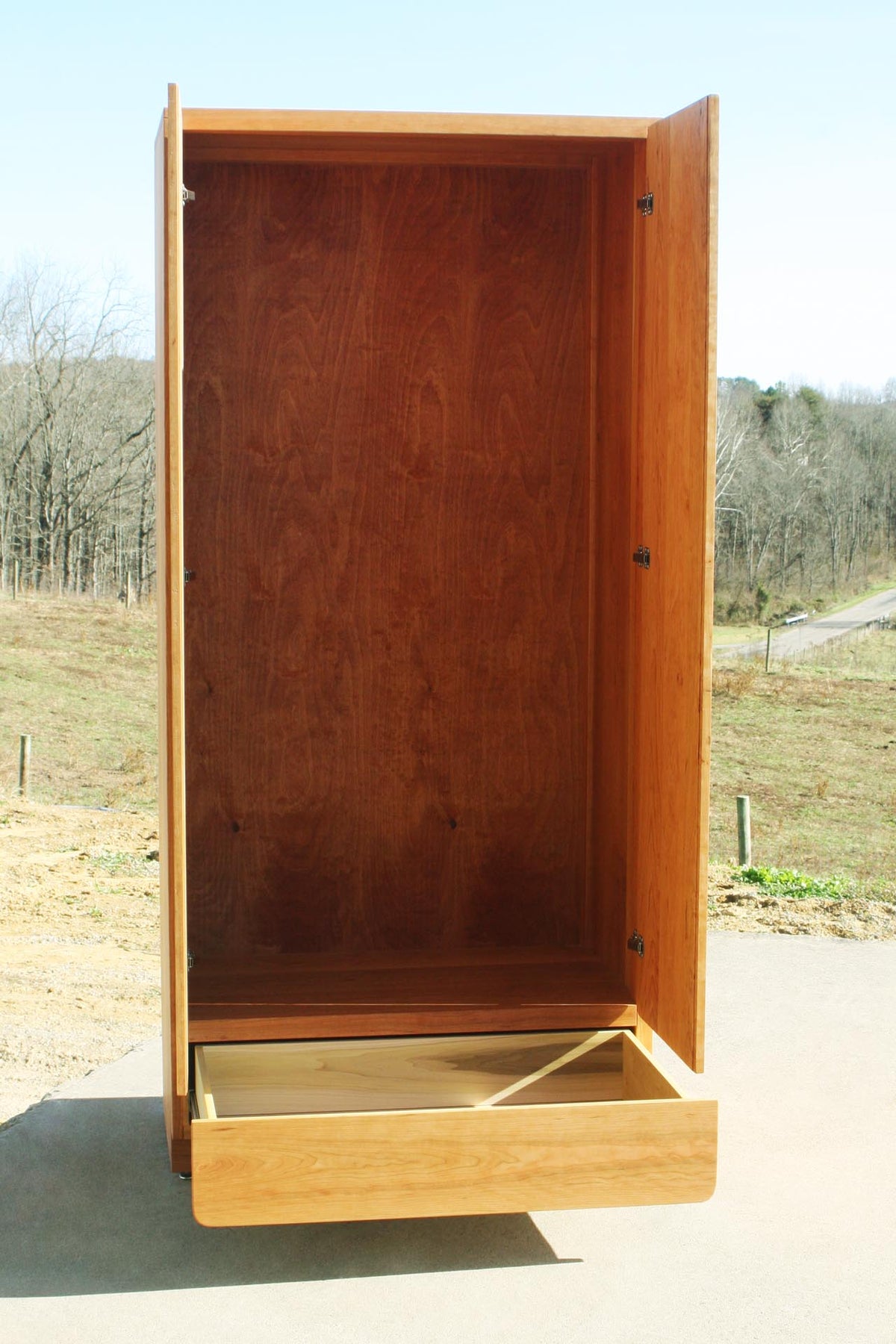 Tall Armoire with Low Drawer X1210A3