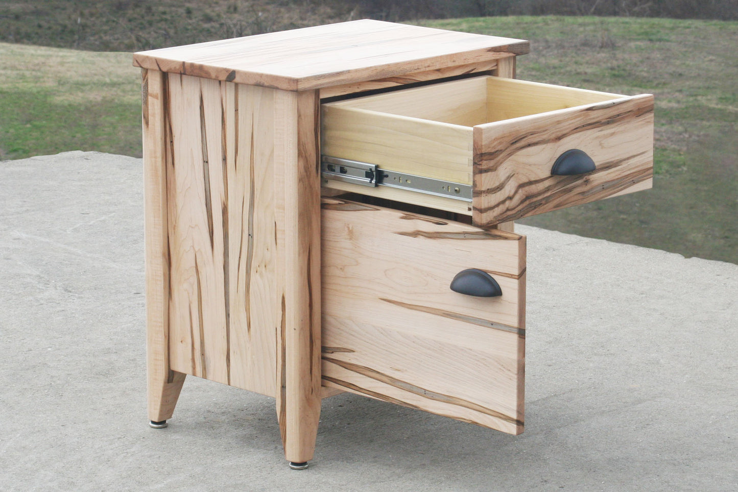 hallway cabinet with one drawer and one door