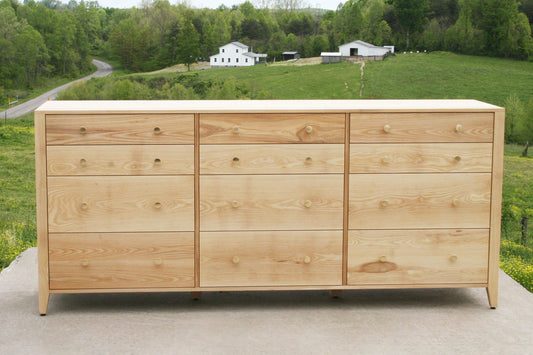 12 drawer dresser front view