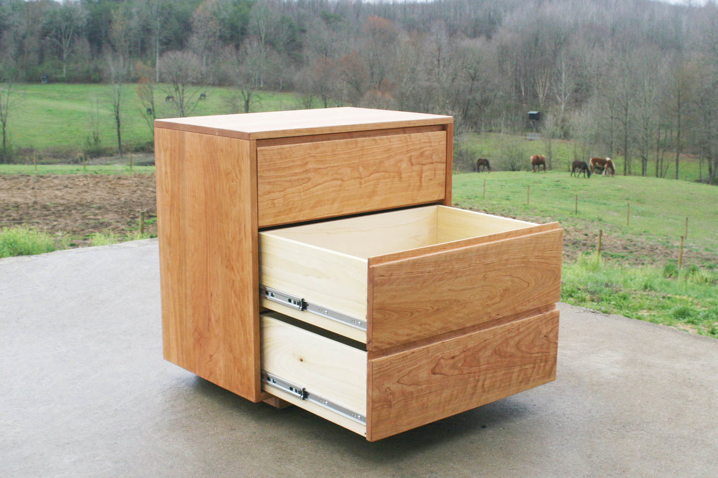 3 drawer dresser bottom two drawers open