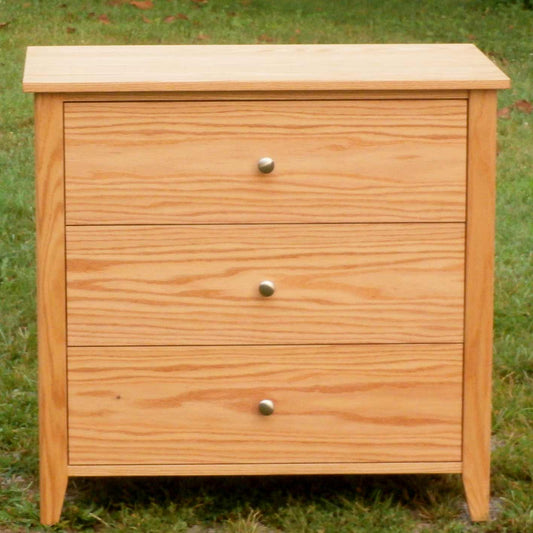 3 Drawer Dresser front view