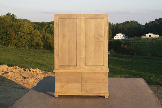 front view Armoire Dresser