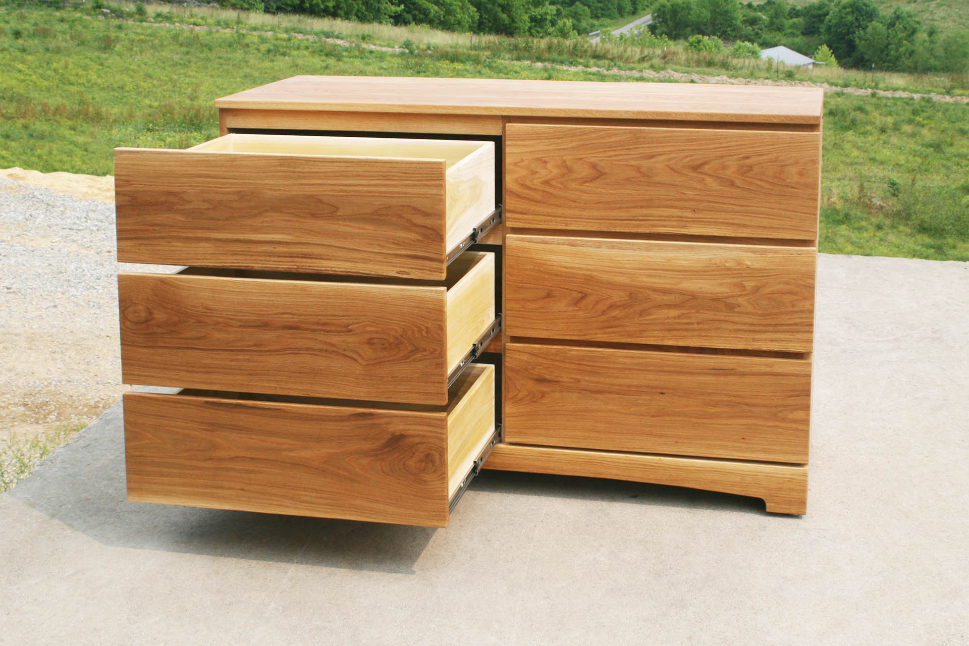 solid American hardwood dresser