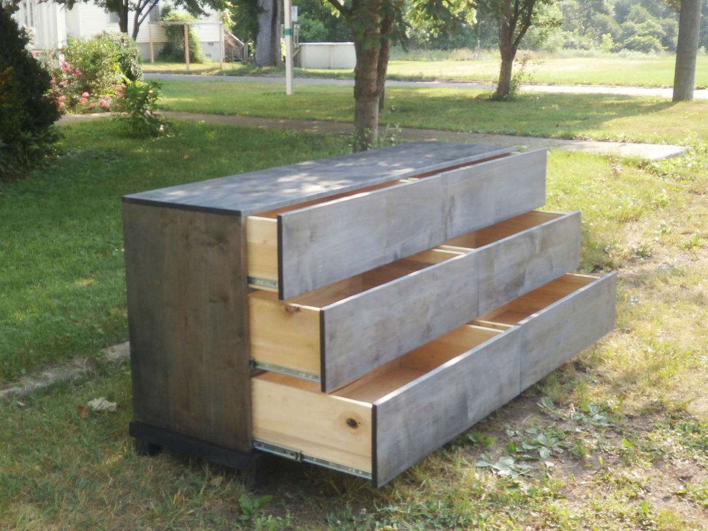 reverse angles view of dresser