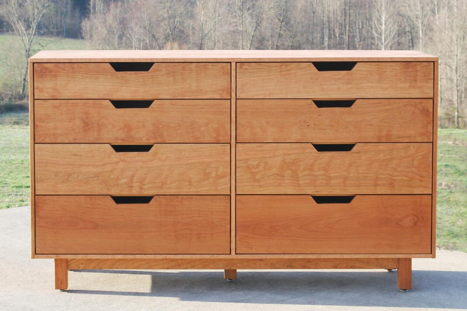 Cherry wood dresser