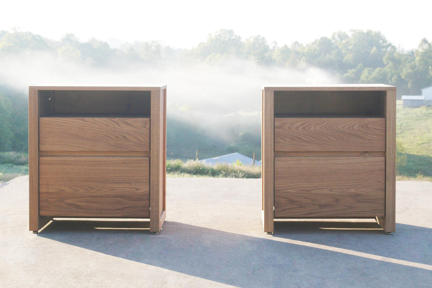2 drawer nightstand