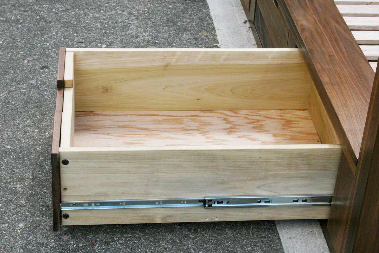 drawer of Canopy storage bed