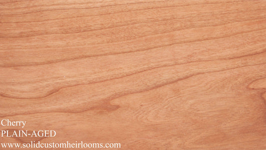 naturally aged cherry wood