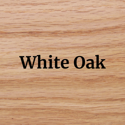 hardwood white oak wood sample