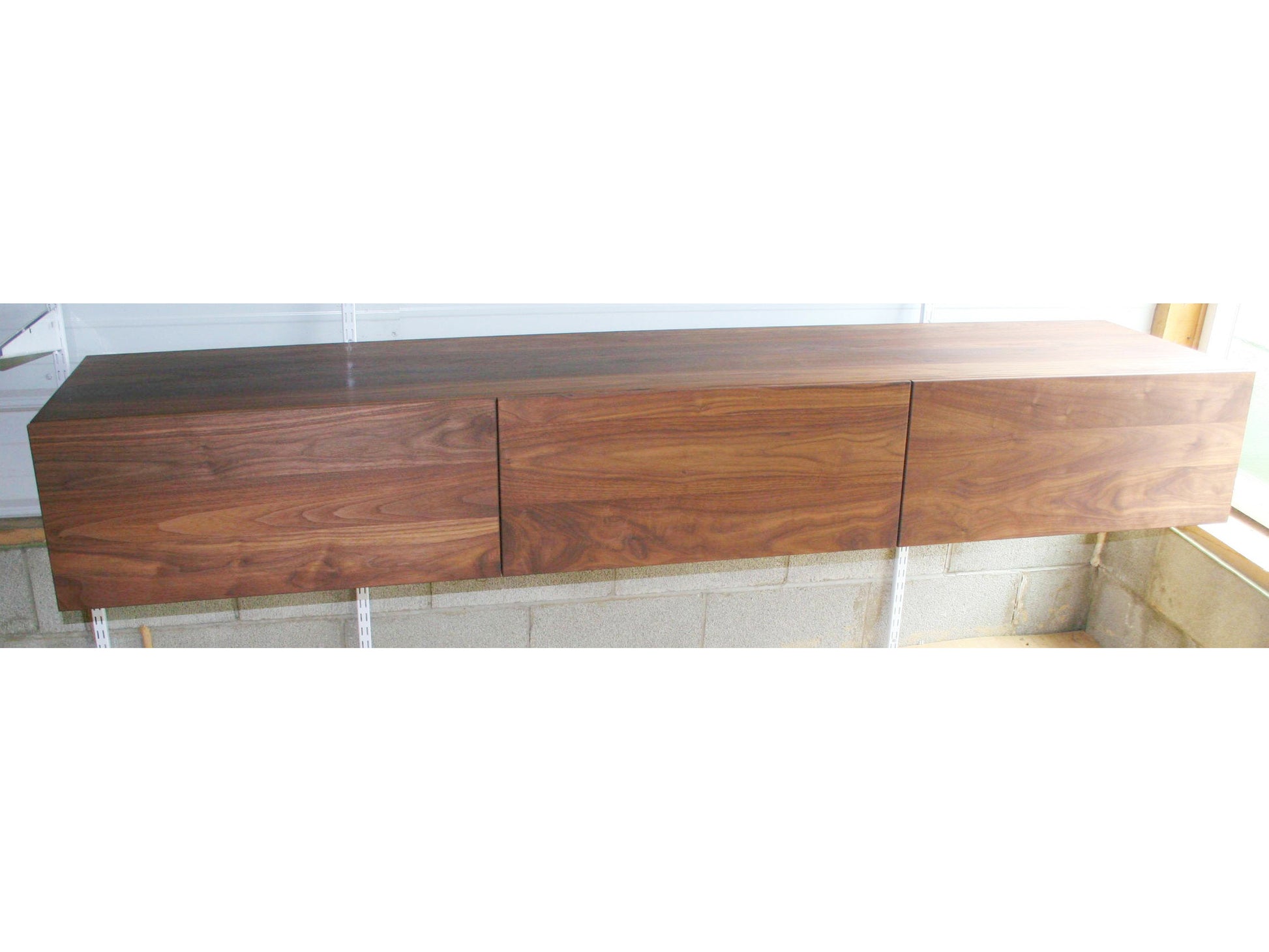 Wall Hung Cabinet with 2 drawers front view