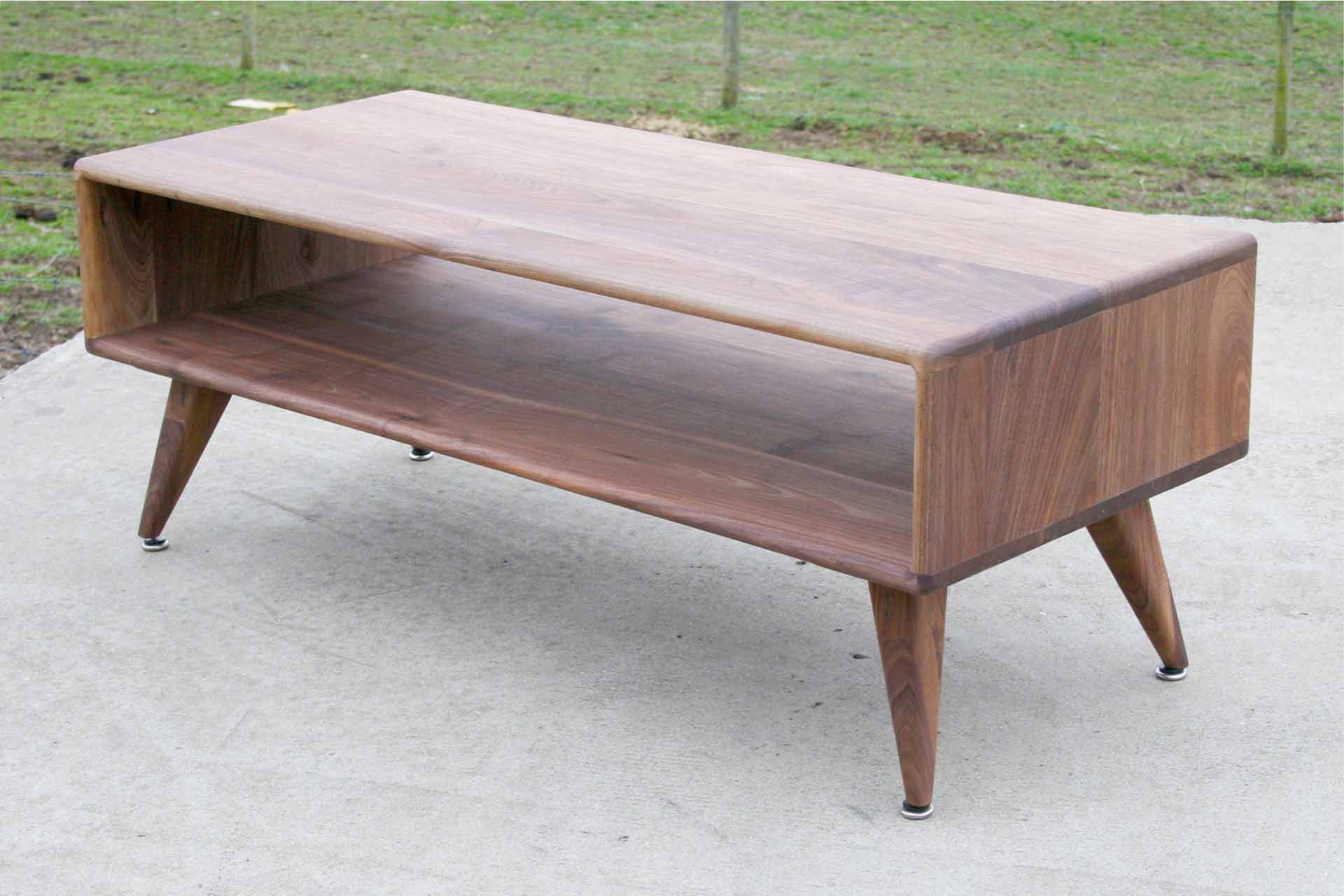 end table walnut coffee table with storage