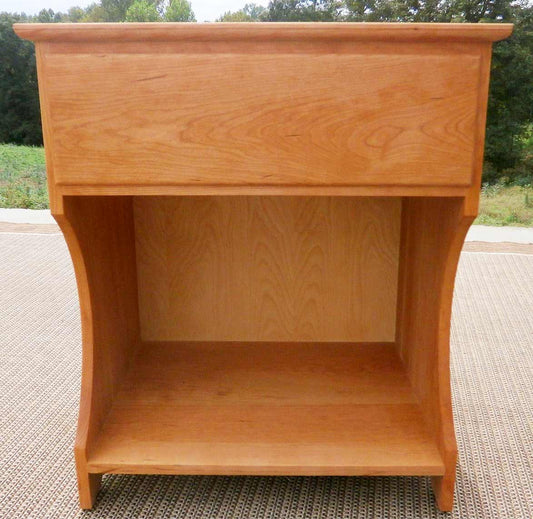 Bedside Table with 1 drawer front view