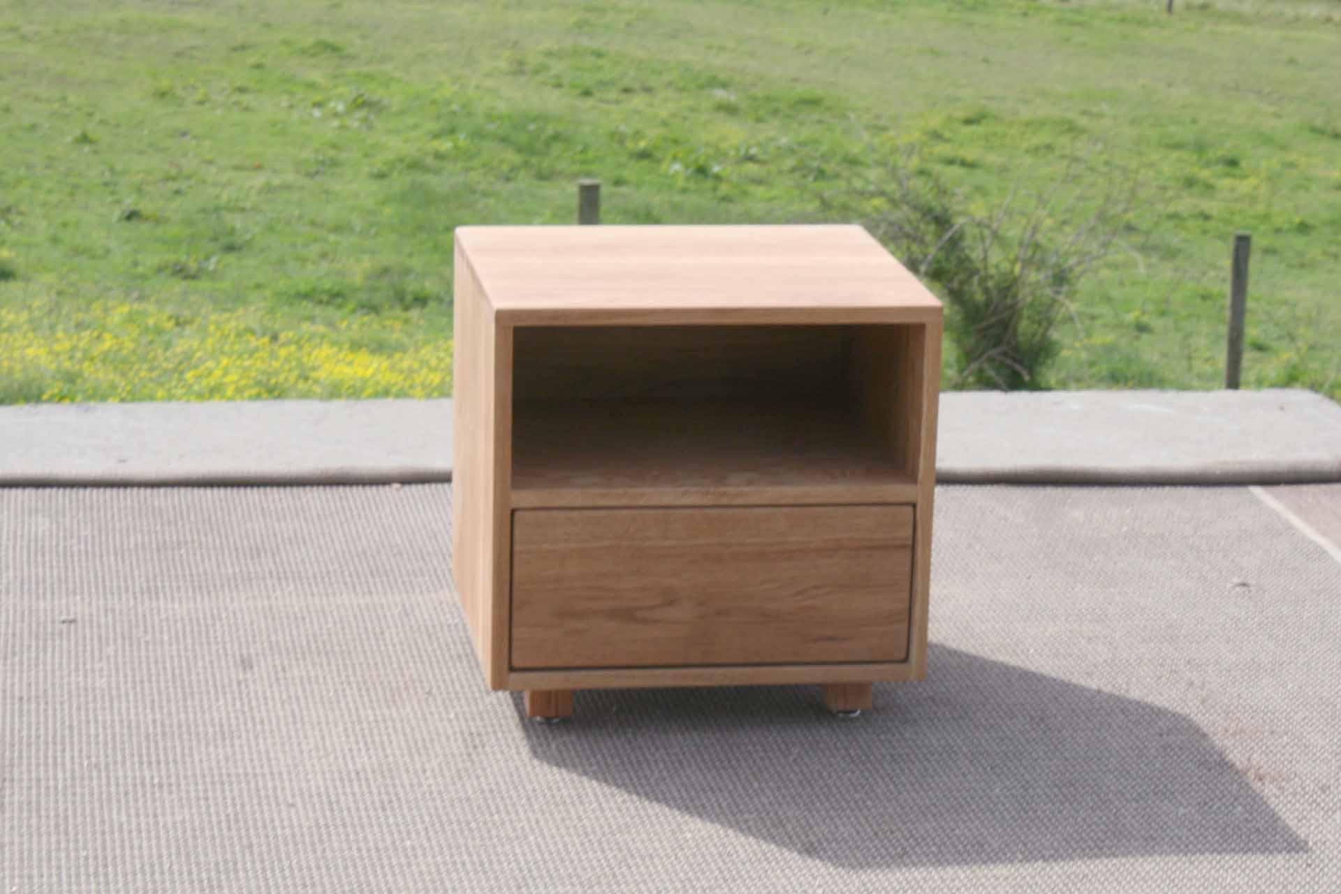front of wall mount nightstand