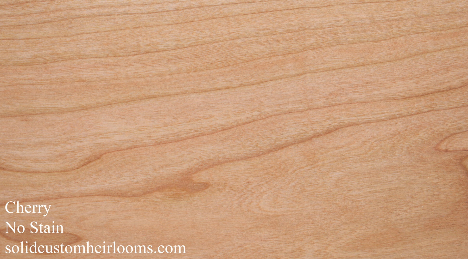 hardwood cherry wood sample