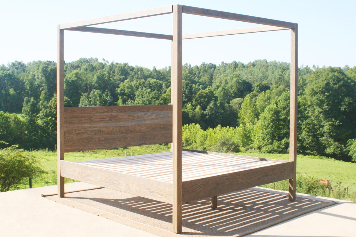 Hardwood Canopy Bed