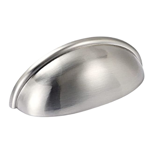 cup satin nickle furniture handle