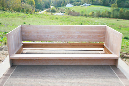 Day Bed with a solid back and sides