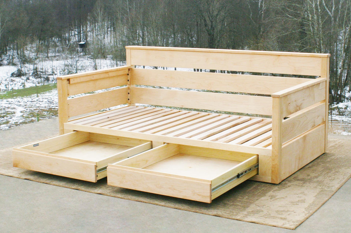 Day Bed with Two Drawers DdRnP2-2000