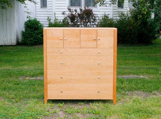 Dresser with 4 inset drawers front view