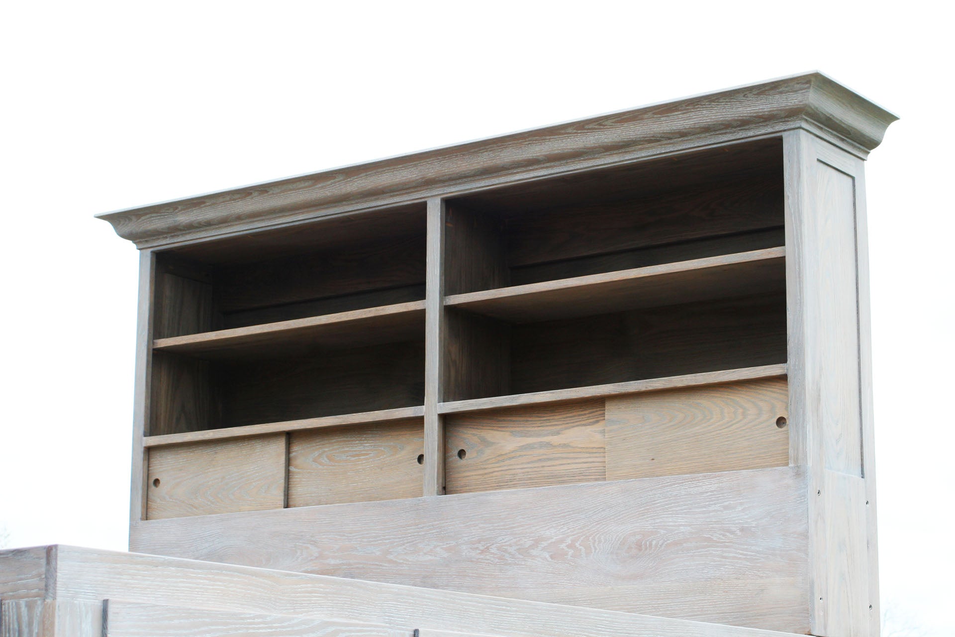 headboard of wood 12 drawer captain's bed with storage headboard