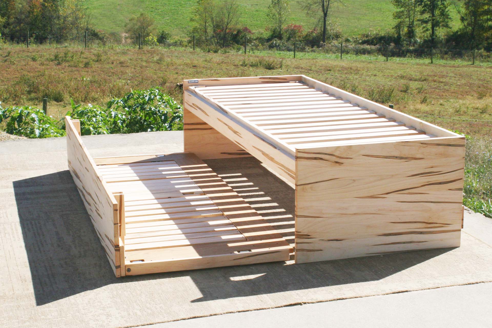 trundle extended custom Daybed with trundle and backboard