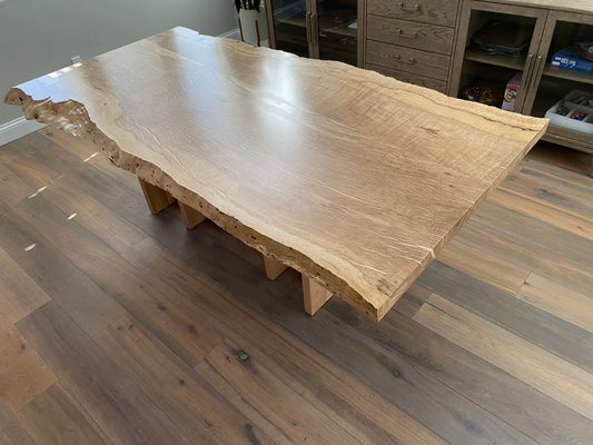 Live Edge Dining Table - Heritiage Oak