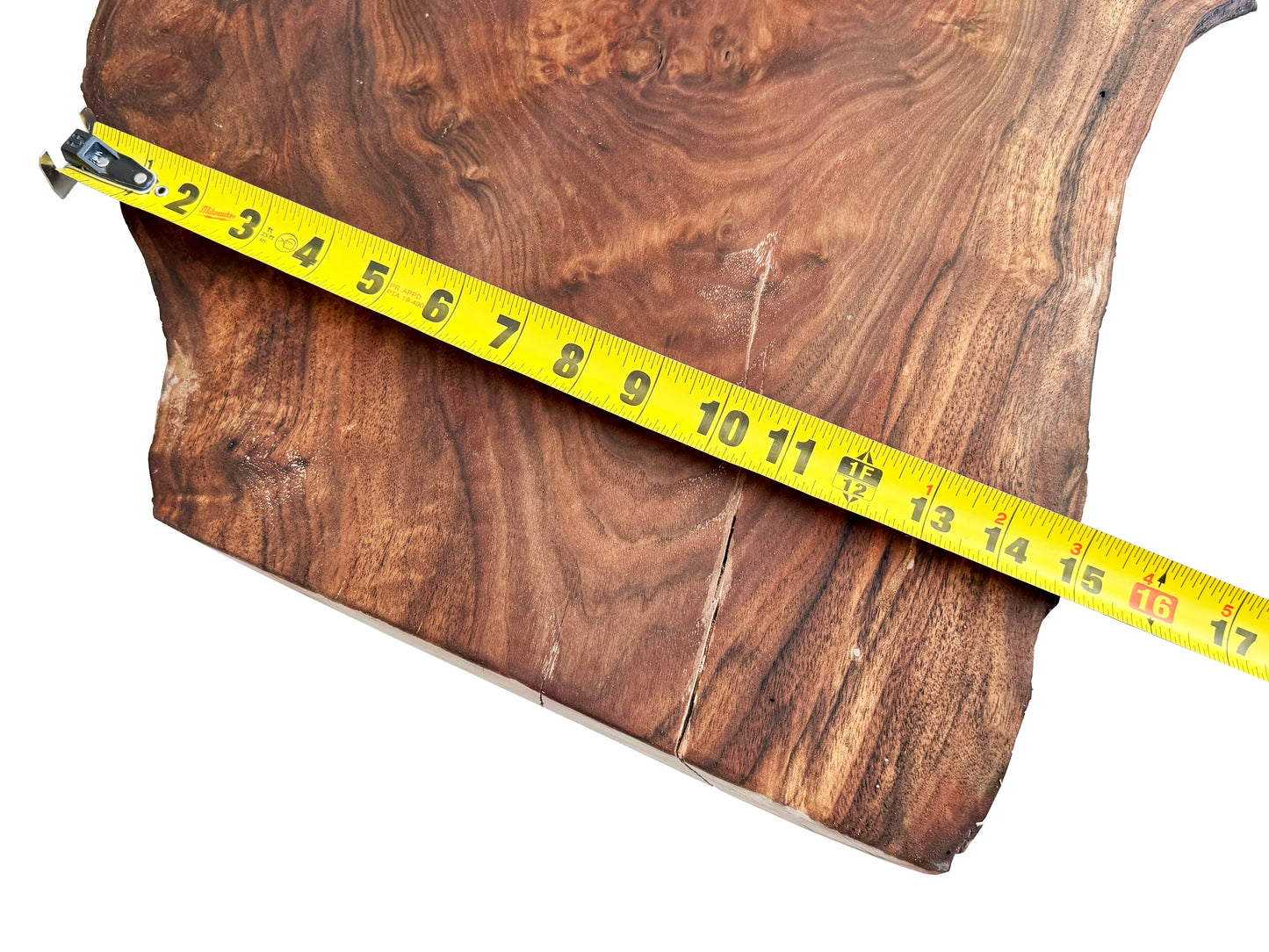 Walnut Live Edge Slab - Sample.