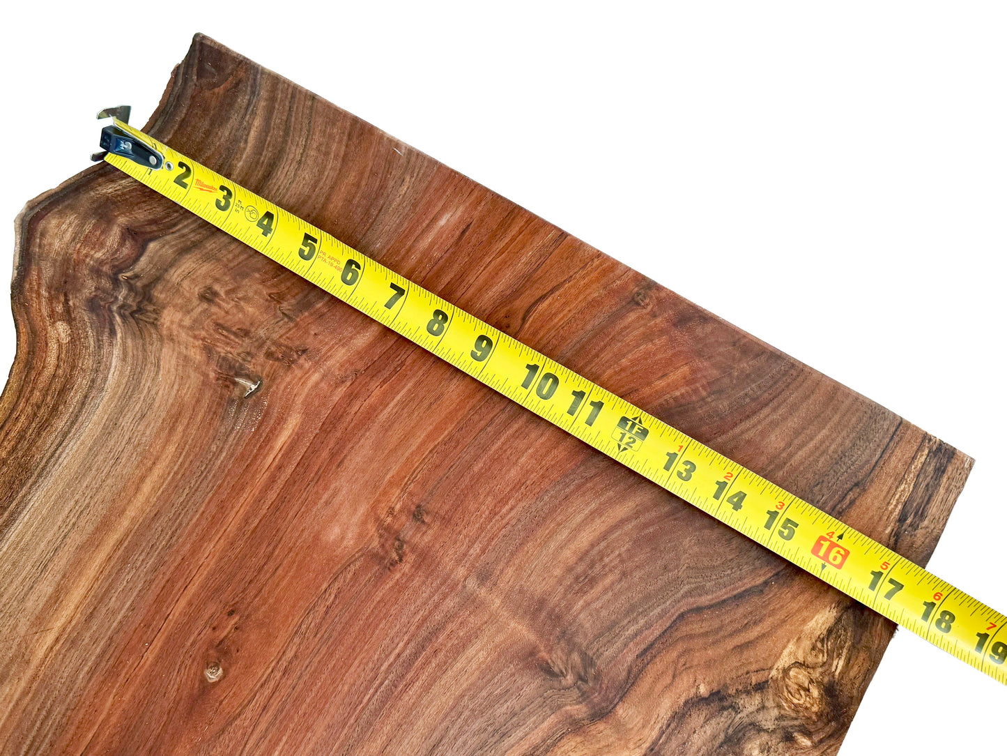 Walnut Live Edge Slab - Sample.