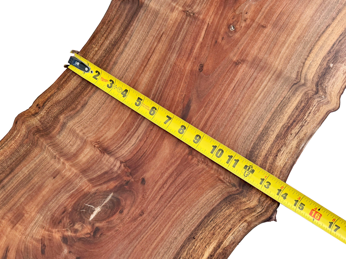 Walnut Live Edge Slab - Sample.