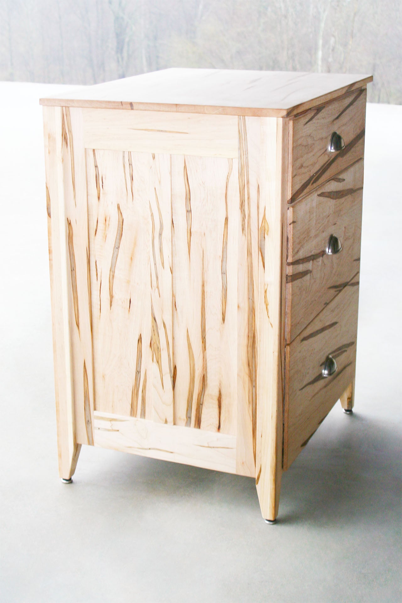 Chest of Three Drawers with Paneled Sides X3310p