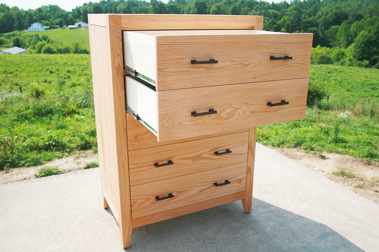 top drawers out tall dresser