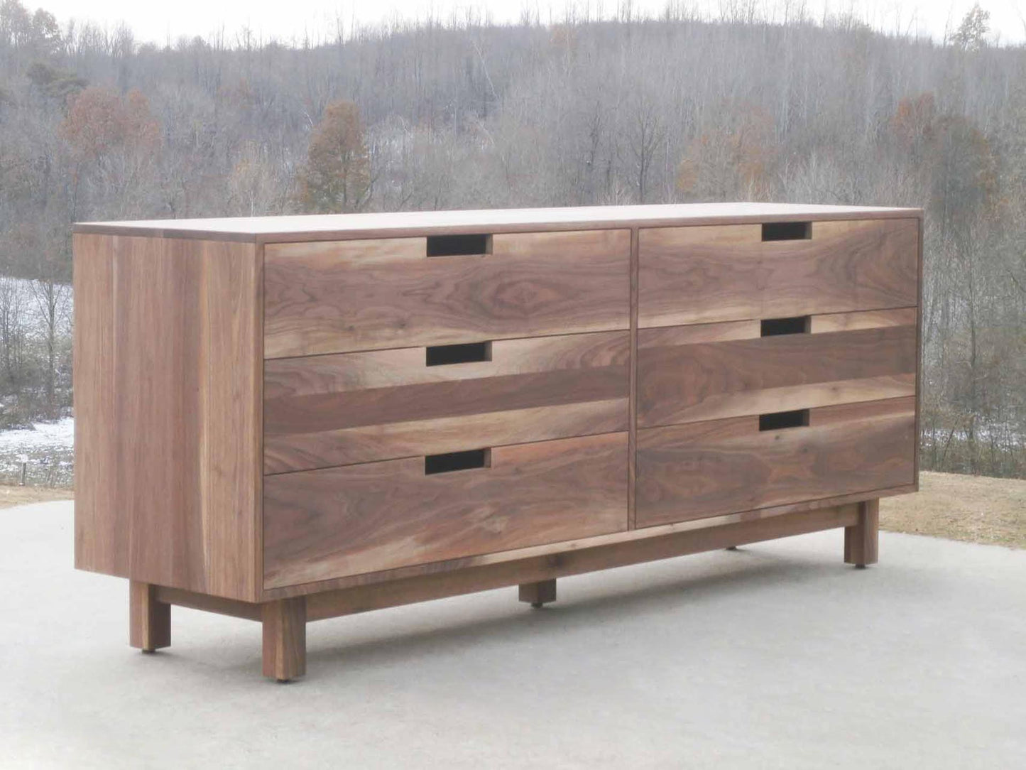 6 drawer double dresser
