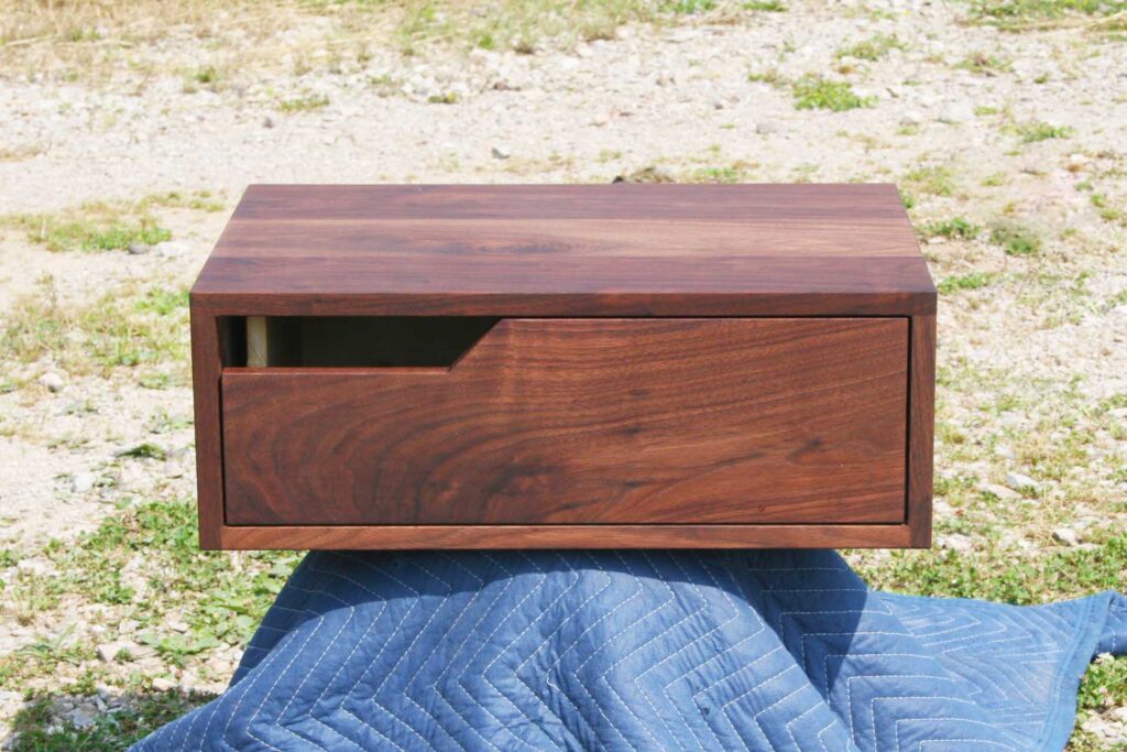 floating nightstand